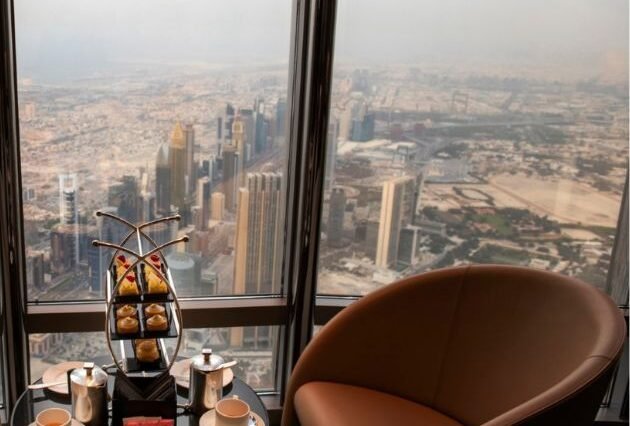 Dubai cheap tickets At the top Burj Khalifa Level 124 + The cafe