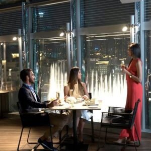 Best Dubai Cheap At the Top Burj Khalifa Level 124-125 + Burj Club (Lunch/Dinner) with ICL Tours.